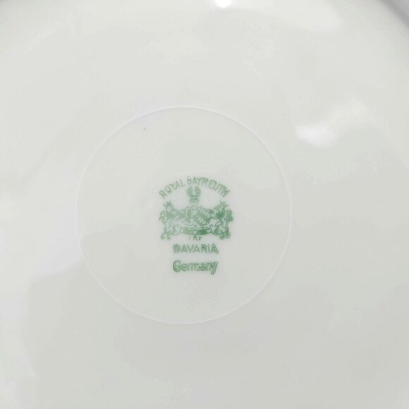 Royal Bayreuth 10" Dinner Plates Dresden Floral Bavaria -Lot of 11 - Picture 3 of 7